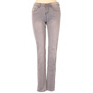Denim & Co gray skinny jeggings size 2